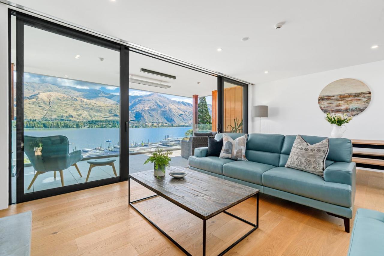 Luxurious Lakefront Penthouse Wanaka Exterior foto
